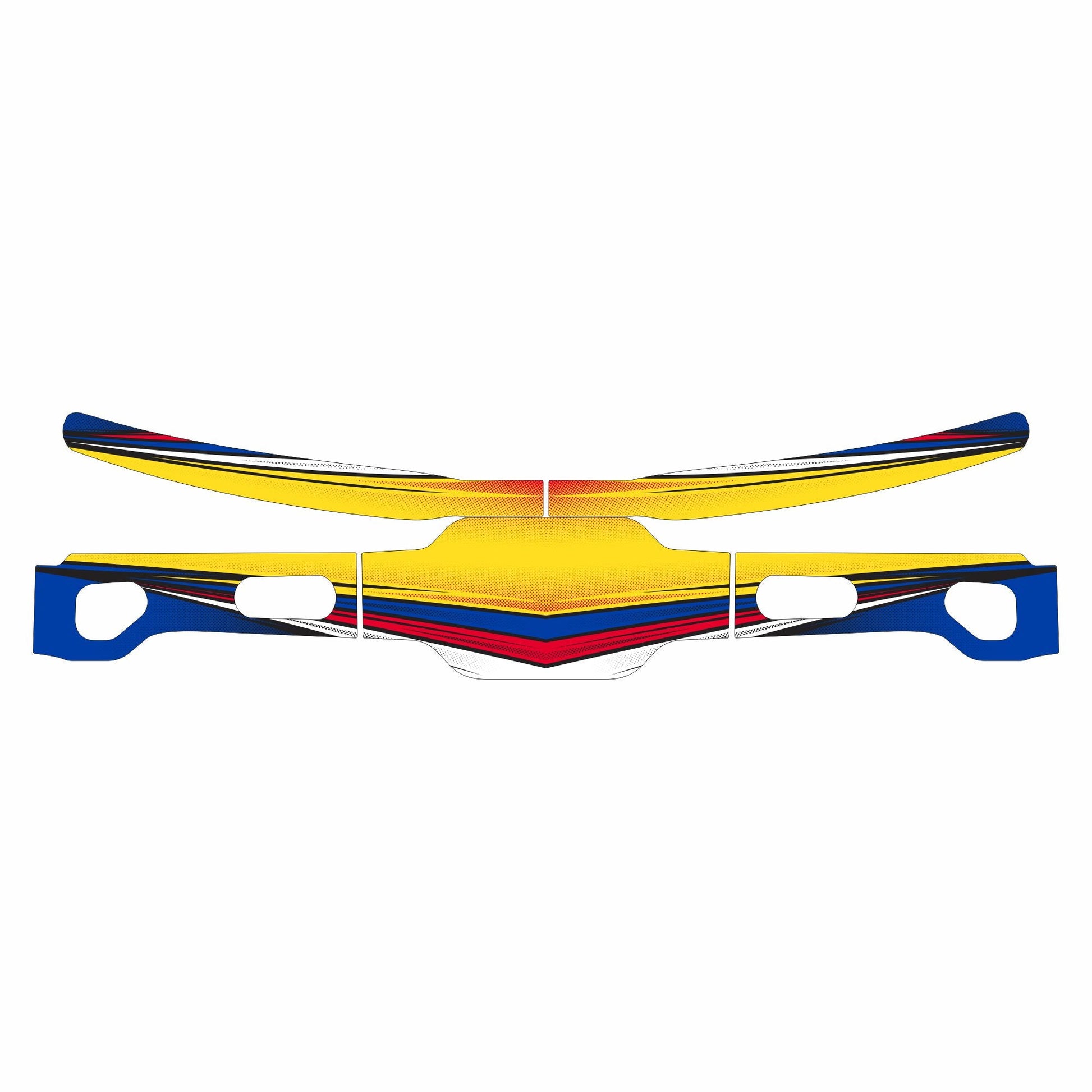 Silverstone Rear Bumper Graphics Kit